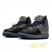 nike air force 1 high leather university gray black